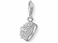 Thomas Sabo, Kettenanhänger, Charm-Anhänger Krone, (925 Silber)