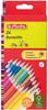 Herlitz 10412039, Herlitz Dreikant-Buntstifte 24er Karton (Multicolor, Multicolored,