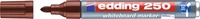 Edding 250-007, Edding Whiteboard-Marker 250 (1x) (250-007)