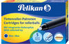 Pelikan 943399, Pelikan Tintenrollerpatronen Grand Prix (Füllertinte, Blau, 0.40 mm)