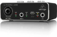Behringer U-Phoria UM2 (USB) (2369881) Schwarz/Silber