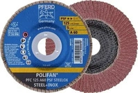 Pferd 67746125, Pferd F&auml;cherschleifscheiben Polifan A-Plus (60) (67746125)