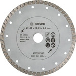 Bosch Zubeh&ouml;r 2607019482, Bosch Zubeh&ouml;r Diamanttrennscheibe Turbo, &Oslash; 180 mm