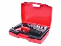 KS Tools, Zange, Ratschen-Einhand-Biege-Satz, 7 Teile, 10,0 - 22,0 mm (22 mm)