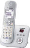 Panasonic KX-TG6821 DECT/Pilka, Telefon, Grau