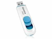 A-DATA AC008-16G-RWE, A-DATA Adata C008 (16 GB, USB A, USB 2.0) Blau/Weiss