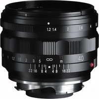 Voigtl&auml;nder 122676, Voigtl&auml;nder Nokton 40mm / 1.2 VM asph. II schwarz (Leica M,