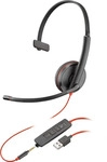 HP 209746-201, HP Poly BlackWire C3215 (Kabelgebunden, USB-A, Microsoft Teams)