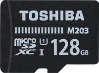 Toshiba THN-M203K128, Toshiba EXCERIA - microSDXC mit Adapter (128 GB, microSDXC, U1,