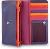 Dudu, Damen, Portemonnaie, Geldbörse RFID Leder 17,5 cm, Pink