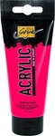 Kreul 84108, Kreul Basic Acryl 100ml (100 ml) (84108) Rot, Grundpreis: &euro; 65,60 /