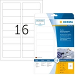 Herma 4515, Herma Namensetiketten A4 abl&ouml;sbar (4515) Weiss