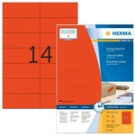 HERMA 4557, HERMA Farbige Etiketten A4 (4557) Rot