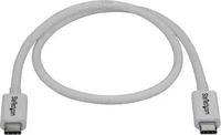 StarTech TBLT34MM50CW, StarTech THUNDERBOLT 3 CABLE 0.5M (0.50 m, USB 3.2 Gen 2, 100