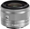 Canon 0597C005, Canon EF-M 15-45mm f/3.5-6.3 IS STM Silber (Canon EF-M, APS-C /...