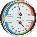 TFA Dostmann 45.2040.42, TFA Dostmann TFA Thermo-Hygrometer (45.2040.42) Weiss/Silber