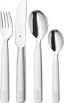 WMF 12.8740.6090, WMF Kinderbesteck 4tlg First Lyric ab 3 Jahre Edelstahl poliert
