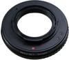 Kipon Makro Adapter für Leica M auf Fuji X (10381406) Schwarz
