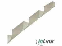 InLine 59947O, InLine Spiralband 10m (Kabelspiralschlauch, 10000 mm) Weiss