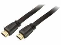 Shiverpeaks BASIC-S HDMI A-Stecker/A-Stecker Flach 1,0 m (1 m, HDMI), Video...