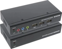 InLine 61640, InLine DVI USB KVM Extender (61640) Schwarz