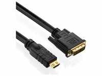 Purelink HDMI (Typ A) — DVI (10 m, DVI, HDMI), Video Kabel