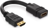 Purelink PI030, Purelink HDMI zu (HDMI, 10 cm) (PI030) Schwarz