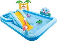 Intex 57161, Intex Jungle (244 x 198 x 60 cm) (57161) Blau