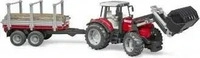 Bruder Spielwaren 02046, Bruder Spielwaren Bruder Massey Ferguson 7480 mit Frontlader