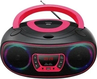 Denver 111141300011, Denver TCL-212BT (FM, Bluetooth) (111141300011) Schwarz/Pink