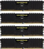 Corsair Vengeance LPX (4 x 16GB, 2666 MHz, DDR4-RAM, DIMM) (5834585) Schwarz