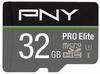 PNY P-SDU32GV31100PRO-GE, PNY Pro Elite (microSDXC, 32 GB, U3, UHS-I)