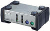 Aten CS82U, 2 Port KVM Switch, USB, PS/2 & VGA (437642) Silber