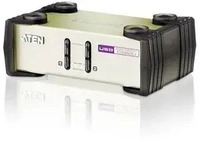 Aten CS82U, Aten CS82U, 2 Port KVM Switch, USB, PS/2 & VGA (CS82U) Silber