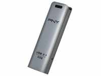 PNY FD32GESTEEL31G-EF, PNY Elite Steel (32 GB, USB A, USB 3.1) Silber