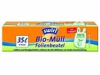 Swirl 35l Bio-Müll, Abfallsack, Grün, Weiss