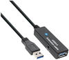 InLine INLINE USB 3.0 Aktiv Verlängerung Stecker A an Buchse A 15m (15 m, USB 3.0)