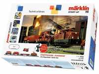 Märklin 29722, Märklin Startpackung Feuerwehr Rot/Schwarz/Silber
