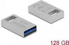 Delock 54072, Delock USB-Flash-Laufwerk (128 GB, USB 3.0, USB A) Silber