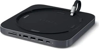 Satechi ST-ABHFM, Satechi St-Abhfm (USB-C, 4 Ports) (ST-ABHFM) Grau
