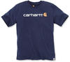 Carhartt, Herren, Shirt, Core Logo S/S, Blau, (S)