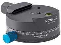 Novoflex PANORAMA=Q II, Novoflex Panoramaplatte (Diverse) Blau/Grau