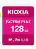 Kioxia LNPL1M128GG4, Kioxia Exceria plus (SDXC, 128 GB, U3, UHS-I) Pink
