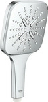 Grohe 26582000, Grohe Rainshower SmartActive 130 Cube Handbrause (3 Strahlarten, 9.50