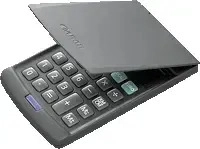 Canon LS-39E, Canon Taschenrechner LS-39 E, Solar-/ Batteriebetrieb (Batteriebetrieb,