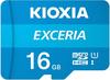 Kioxia Exceria microSDHC 16GB Class 10 UHS-1 (microSDHC, 16 GB, U1, UHS-I) (13596102)
