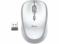 Trust 23386, Trust Yvi Wireless Mouse white (Kabellos) Weiss