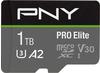 PNY P-SDU1TBV32100PRO-GE, PNY Pro Elite (microSDXC, 1000 GB, U3, UHS-I)...
