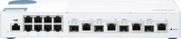 QNAP QSW-M408-4C, QNAP QSW-M408-4C (12 Ports) (QSW-M408-4C) Weiss