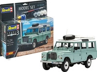 Revell REV 67047, Revell Model Set Land Rover Series III (REV 67047) Grau